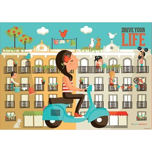 Educa (17987) - "Drive your life" - 500 pièces