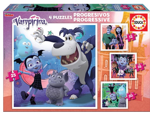 Educa (17941) - "Vampirina" - 12 16 20 25 pièces