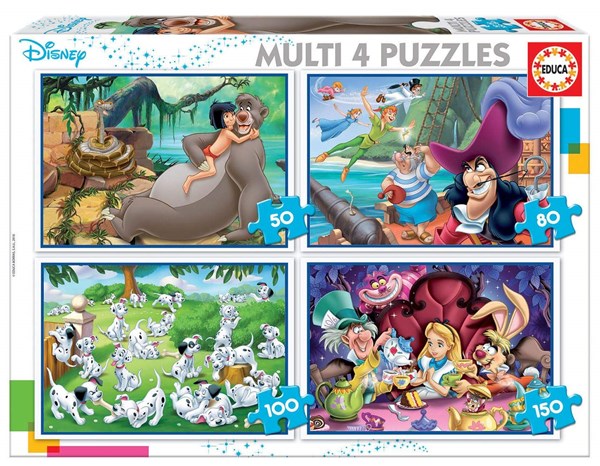 Educa (18105) - "Disney Classics" - 50 80 100 150 pièces