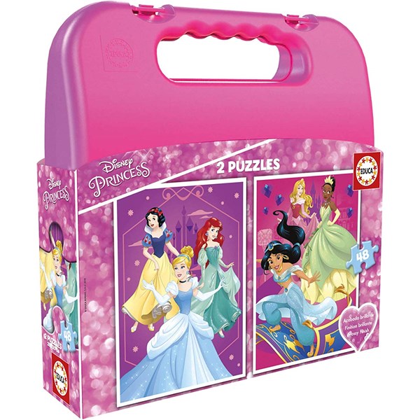 Educa (17640) - "Disney Princess Case" - 48 pièces