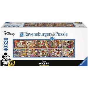 Ravensburger (17828) - "Mickey Mouse through the Years" - 40000 pièces
