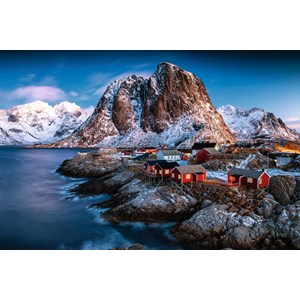 Ravensburger (17081) - "Lofoten, Norway" - 3000 pièces