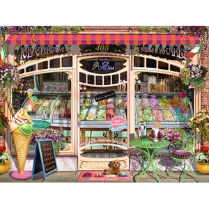 Ravensburger (16221) - "Ice Cream Shop" - 1500 pièces
