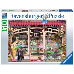 Ravensburger (16221) - "Ice Cream Shop" - 1500 pièces