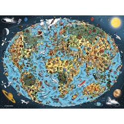 Ravensburger (16360) - "Terre Colorée" - 1500 pièces