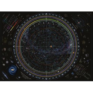Ravensburger (16213) - "Carte de l'Univers" - 1500 pièces