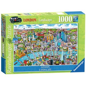Ravensburger (19035) - "London, Landscape" - 1000 pièces