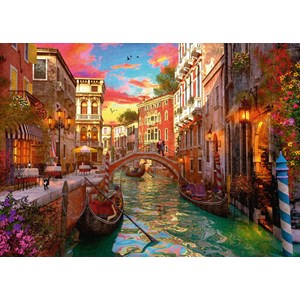 Ravensburger (15262) - "Romance à Venise" - 1000 pièces