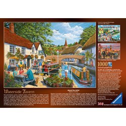 Ravensburger (19695) - "Waterside Tavern" - 1000 pièces