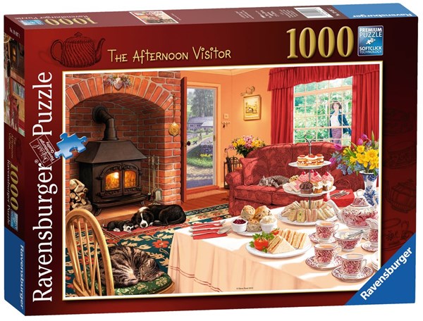 Ravensburger (19497) - "The Afternoon Visitor" - 1000 pièces