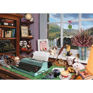 Ravensburger (15334) - "The Writer's Desk" - 1000 pièces