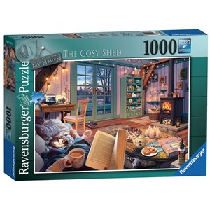 Ravensburger (15175) - "The Cosy Shed" - 1000 pièces