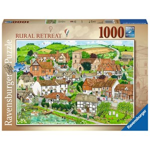 Ravensburger (15165) - "Rural Retreats" - 1000 pièces