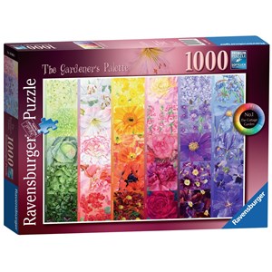 Ravensburger (19800) - Anne Searle: "The Gardener's Palette, Cottage Garden" - 1000 pièces