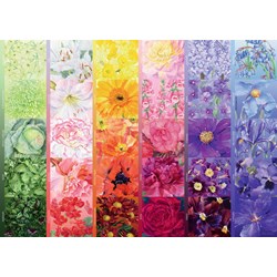 Ravensburger (19800) - Anne Searle: "The Gardener's Palette, Cottage Garden" - 1000 pièces