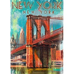 Ravensburger (19835) - "Retro New York" - 1000 pièces