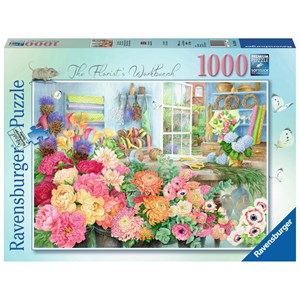 Ravensburger (15306) - "The Florist's Workbench" - 1000 pièces