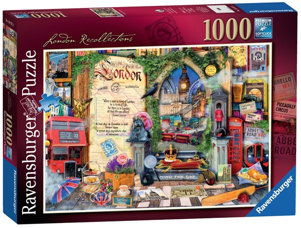 Ravensburger (19757) - "London Recollections" - 1000 pièces