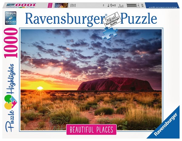 Ravensburger (15155) - "Ayers Rock en Australie" - 1000 pièces
