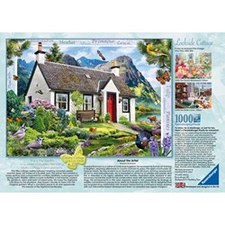 Ravensburger (15163) - "Lochside Cottage" - 1000 pièces