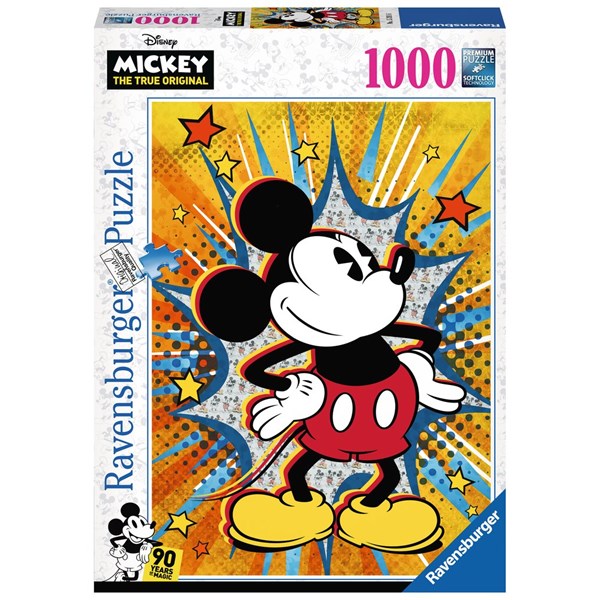 Ravensburger (15391) - "Retro Mickey Mouse" - 1000 pièces