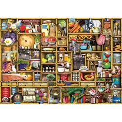 Ravensburger (19107) - Colin Thompson: "The Curious Cupboard, The Kitchen Cupboard" - 1000 pièces
