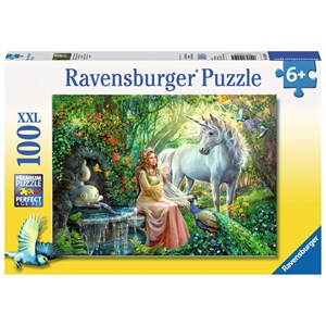 Ravensburger (10559) - "Princess and Unicorn" - 100 pièces
