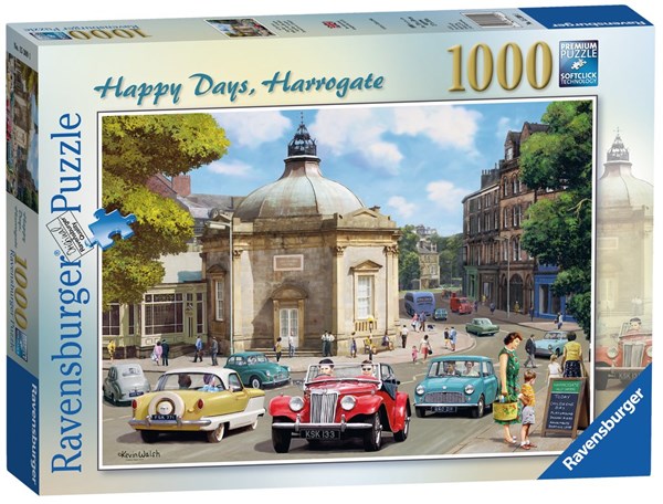 Ravensburger (15309) - "Happy Days, Harrogate" - 1000 pièces