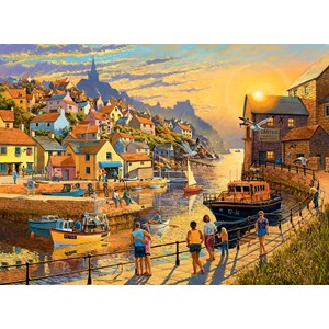 Ravensburger (14076) - "Coastal Retreats" - 500 pièces