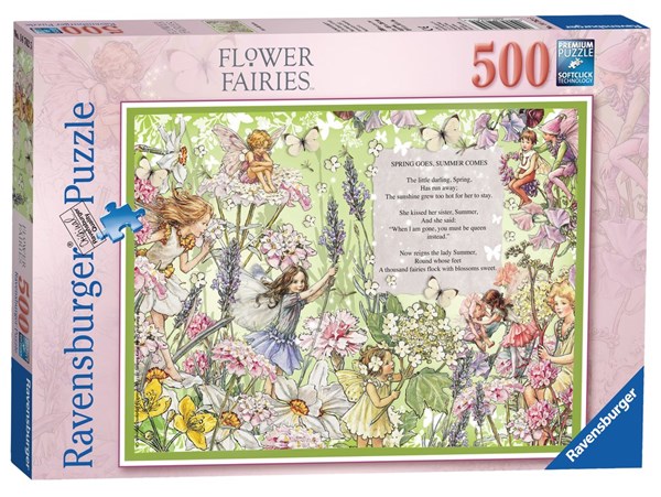 Ravensburger (14762) - "Flower Fairies" - 500 pièces