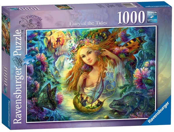 Ravensburger (19595) - "Fairyworld No.2, The Fairy of the Tides" - 1000 pièces