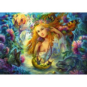 Ravensburger (19595) - "Fairyworld No.2, The Fairy of the Tides" - 1000 pièces