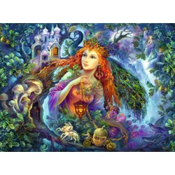 Ravensburger (14693) - "Fairy World No.1, Fairy of the Forest" - 500 pièces