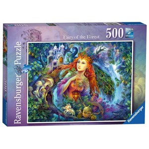 Ravensburger (14693) - "Fairy World No.1, Fairy of the Forest" - 500 pièces