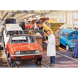 Ravensburger (14817) - Trevor Mitchell: "The Factory Worker" - 500 pièces