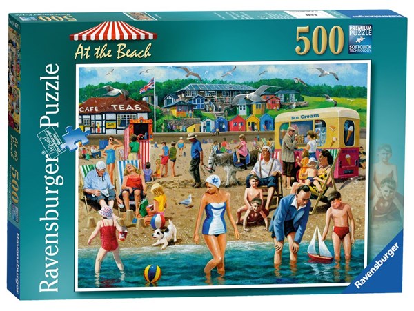 Ravensburger (14657) - "At the Beach" - 500 pièces