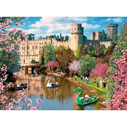 Ravensburger (14064) - "Picturesque Warwickshire" - 500 pièces
