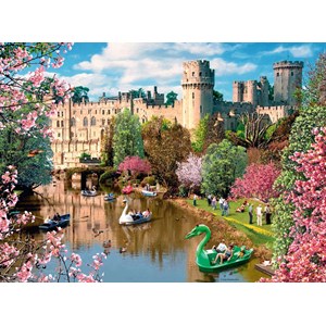 Ravensburger (14064) - "Picturesque Warwickshire" - 500 pièces