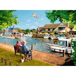 Ravensburger (14051) - "Picturesque Norfolk" - 500 pièces