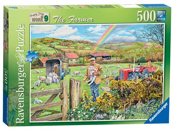 Ravensburger (14360) - Trevor Mitchell: "The Farmer" - 500 pièces