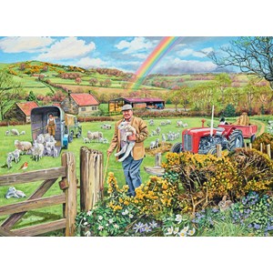 Ravensburger (14360) - Trevor Mitchell: "The Farmer" - 500 pièces