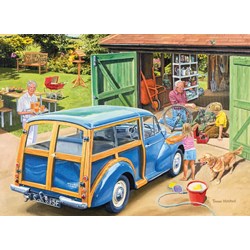 Ravensburger (14072) - "Day with Grandma and Grandpa" - 500 pièces