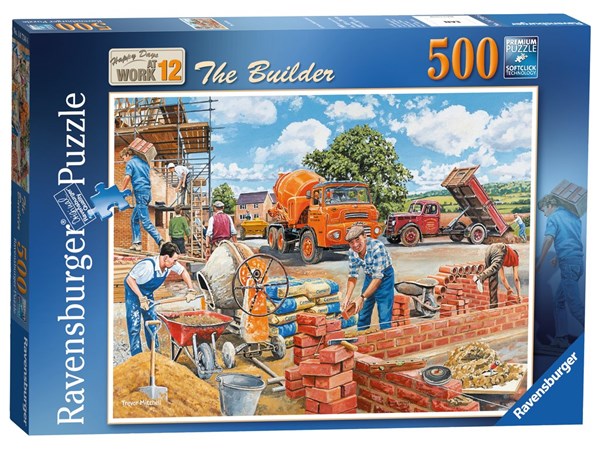 Ravensburger (14736) - Trevor Mitchell: "The Builder" - 500 pièces