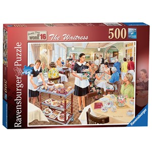 Ravensburger (14818) - Trevor Mitchell: "The Waitress" - 500 pièces