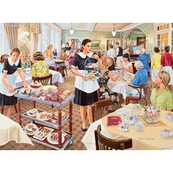 Ravensburger (14818) - Trevor Mitchell: "The Waitress" - 500 pièces