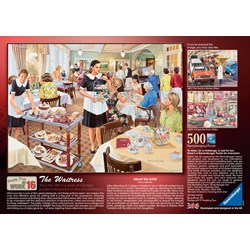 Ravensburger (14818) - Trevor Mitchell: "The Waitress" - 500 pièces