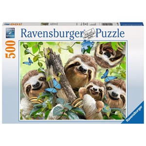 Ravensburger (14790) - "Selfie des Suricates" - 500 pièces