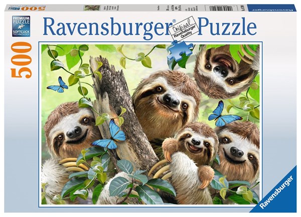 Ravensburger (14790) - "Selfie des Suricates" - 500 pièces