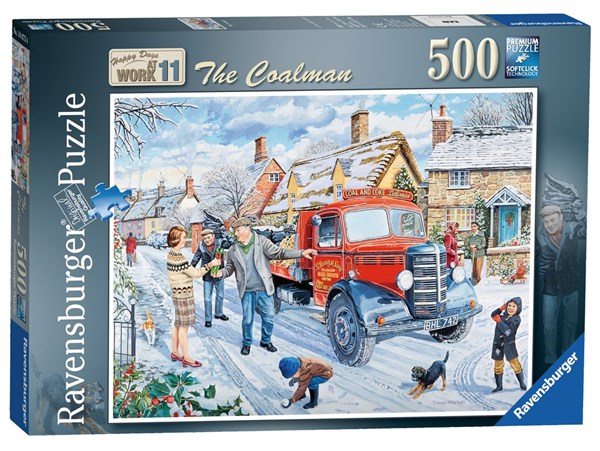 Ravensburger (14675) - Trevor Mitchell: "The Coalman" - 500 pièces