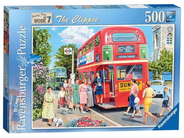 Ravensburger (14292) - Trevor Mitchell: "The Clippie" - 500 pièces
